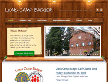 Tablet Screenshot of lionscb.org